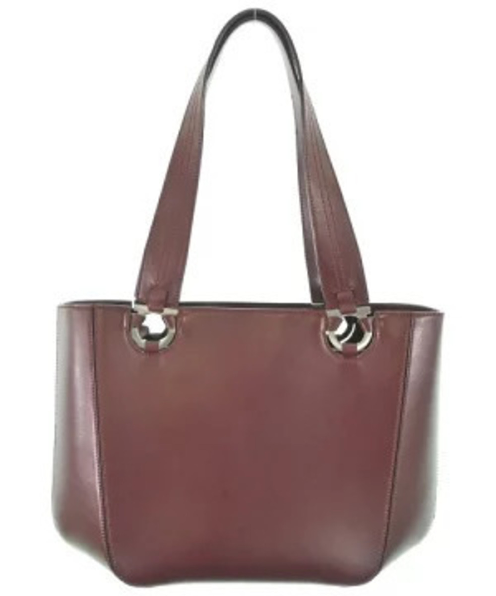 Salvatore Ferragamo Tote Bag Reddish Purple